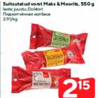 Suitsutatud vorst Maks & Moorits, 550 g

