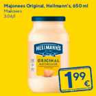 Majonees Original, Hellmann’s, 650 ml
