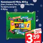 Kommiassortii Minis, 400 g

