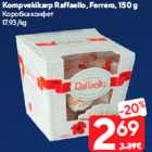 Kompvekikarp Raffaello, Ferrero, 150 g
