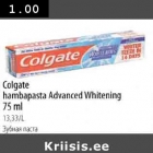 Allahindlus - Colgate hambapasta Advanced Whitening 75 ml