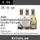 Allahindlus - Itaalia kvaliteetvahuvein Maschio Prosecco Extra Dry 11% 3-pakk 60 cl