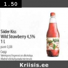 Allahindlus - Siider Kiss Wild Strawberry 4,5%, 1 L