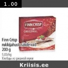 Allahindlus - Finn Crisp rukkijahust näkileivad 200 g