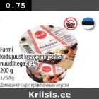 Allahindlus - Farmi kodujuust krevetimaitseliste nuudlitega 4,3% 200g 