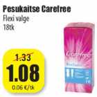 Allahindlus - Pesukaitse Carefree
Flexi valge
18tk