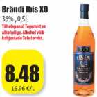 Allahindlus - Brändi Ibis XO
36% , 0,5L