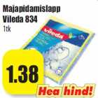 Allahindlus - Majapidamislapp
Vileda 834
1tk