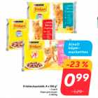 Allahindlus - Friskies kassisööt, 4 x 100 g*