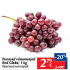 Allahindlus - Punased viinamarjad Red Globe, 1 kg