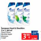 Allahindlus - Šampoon Head & Shoulders 2 in 1, 360 ml