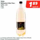 Allahindlus - Siider
Bellissimo Cider Pear,
4,5%, 1,5 l