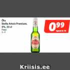 Allahindlus - Õlu
Stella Artois Premium
