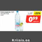 Allahindlus - Evian joogivesi, 1,5 l