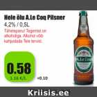 Allahindlus - Hele õlu A.Le Coq Pilsner