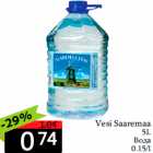 Vesi Saaremaa
5L
