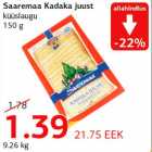 Allahindlus - Saaremaa Kadaka juust küüslaugu 150 g