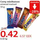 Allahindlus - Corny müslibatoon erinevad maitsed 50 g