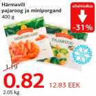 Allahindlus - Härmavili pajaroog ja miniporgand 400 g