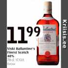 Allahindlus - Viski Ballantine´s Finest Scotch