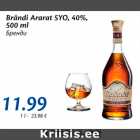 Allahindlus - Brändi Ararat 5YO