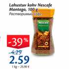 Allahindlus - Lahustuv kohv Nescafe Montego, 100 g