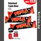 Allahindlus - Šokolaad Tupla Maxi
50g