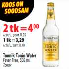 Allahindlus - Toonik Tonic Water