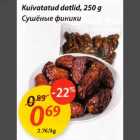 Kuivatatud datlid, 250 g