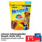 Allahindlus - Lahustuv kakaojoogipulber Nesquik, Nestle, 400 g