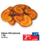 Allahindlus - Küpsis Kõrvakesed, 1 kg