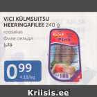 VICI KÜLMSUITSU HEERINGAFILEE 240 G