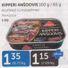 KIPPERI ANŠOOVIS 100 G / 65 G