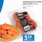 RANNAROOTSI KULDNE GRILLVORST 800 G