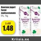 Koorene jogurt Farmi maitsestamata