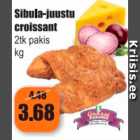 Sibula-juustu croissant