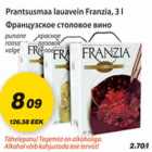 Allahindlus - Prantsusmaa lauavein Franzia