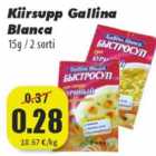 Allahindlus - Kiirsupp Gallina Blanca