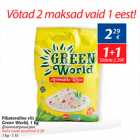 Allahindlus - Pikateraline riis Green World, 1 kg