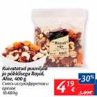 Allahindlus - Kuivatatud puuviljad ja pähklisegu Royal, Alise, 400 g