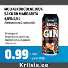 MUU ALKOHOOLNE JOOK SAKU MARGARITA