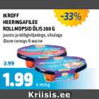 IKROOFF HEERINGAFILEE ROLLMOPSID ÕLIS 200 G