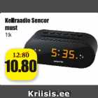 Kellraadio Sencor must 1 tk