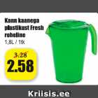 Kann kaanega plastikust Fresh roheline