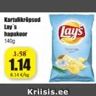 Kartulikrõpsud Lay´s hapukoor 140 g