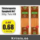 Täisterapasta Spaghetti Nr7