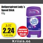 Allahindlus - Antiperspirant Lady´s
Speed Stick
65g