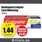 Allahindlus - Hambapasta Colgate
Total Whitening
100ml
