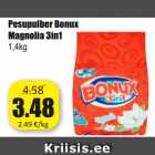 Allahindlus - Pesupulber Bonux
Magnolia 3in1
1,4kg
