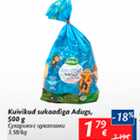 Allahindlus - Kuivikud šokolaadiga Adugs, 500 g